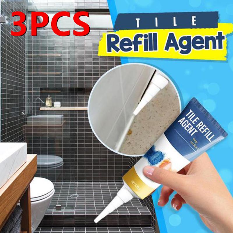 Instant Waterproof Wall Repair Paste Easily Seal Holes Cracks Wall Repair White Tile Gap Repair Grout Tile Repair Perfusion