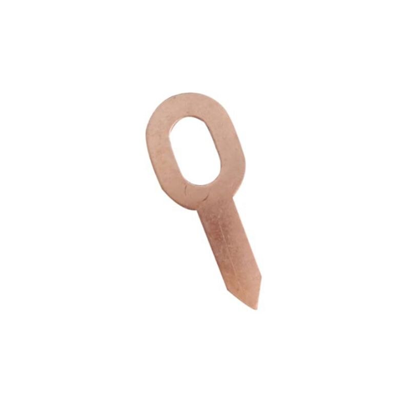 Juego de herramientas de reparación de abolladuras, Kit de anillos de carrocería de coche, elevador sin pintura, Oval, 50 unids/set