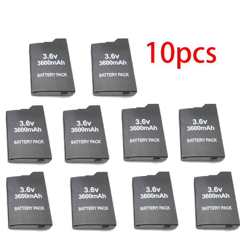 Batteria di backup 3600mAh per SONY PSP 2000 Console di gioco portatile Batterie di backup per SONY PS Lite PSP-2000 PSP-3000 PSP-3004 Nuovo: Marrone