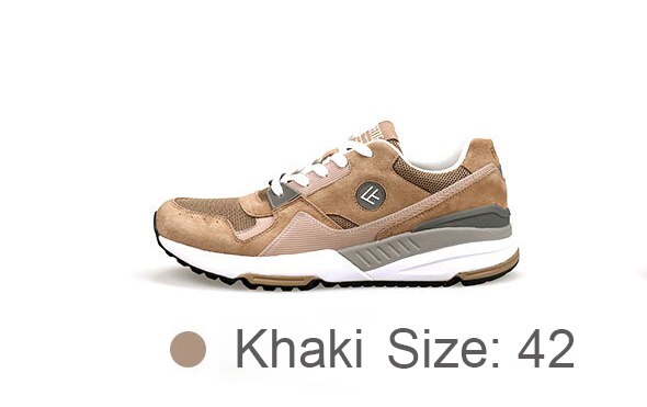 Xiaomi FREETIE Schuhe Retro Sport Schuhe Bequem Tragbare Atmungs Lauf Turnschuhe Hohe Elastizität Net Oberfläche Für Männer: Khaki 42