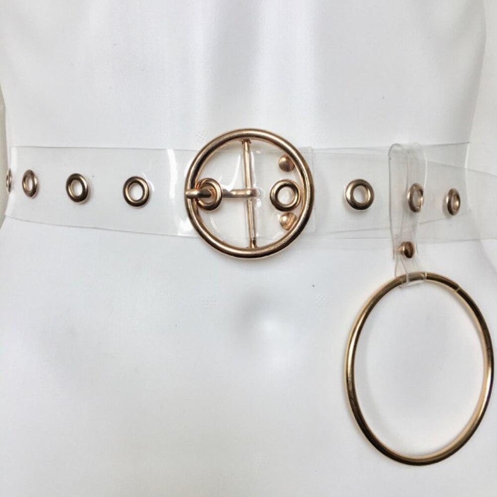 Women Waist Belt Resin Transparent Women Belt Jeans Belt Clear Heart Pin Buckle Women Waistband Invisible Waist Belts