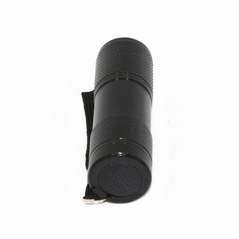9W lampa utwardzająca z żywicy UV 9 LED 395nm latarki UV Blacklight narzędzie jubilerskie