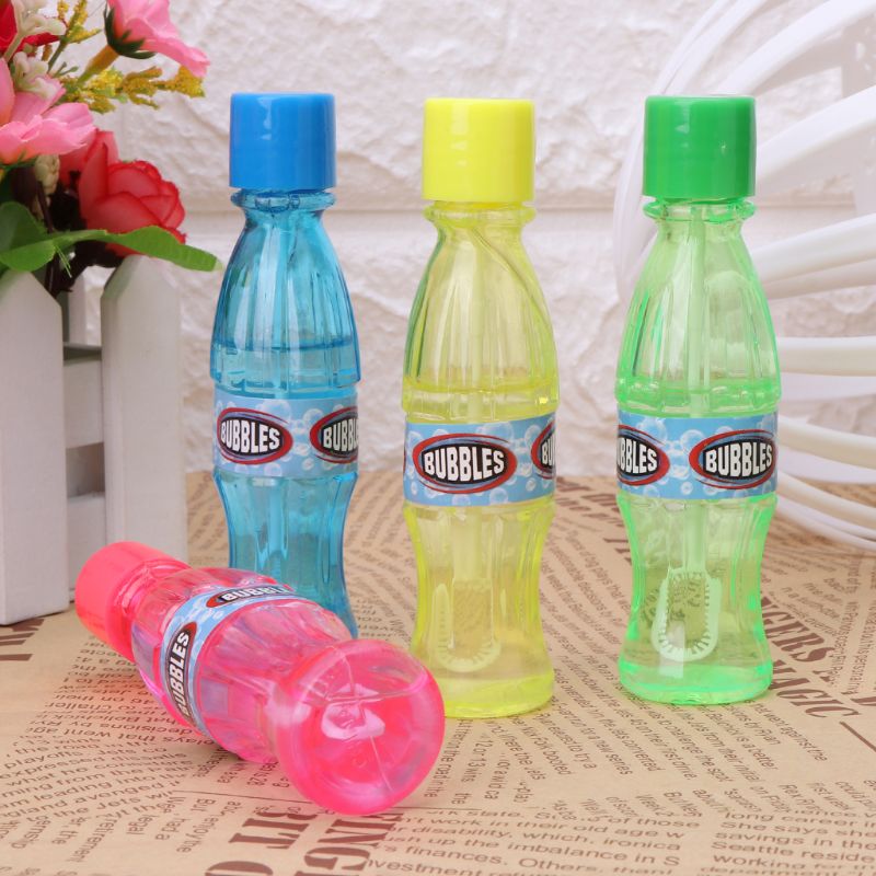 Super Magic Bubble Soap Cola Bottles Won't Burst Bubbles Blower Magic Toy Wedding Birthday Party Favors Bubbles Maker Kids