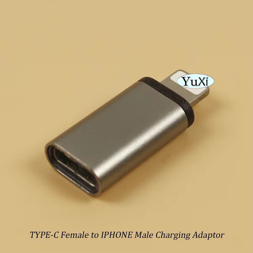 1PC Buchse zu Typ C Stecker Kabel Adapter Schnell Ladung Adapter Multifunktion kabel konverter für iPhone Typ C iOS Adapter: Glod