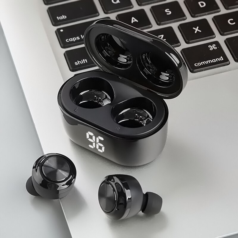 TWS 5.0 Bluetooth Earphone Wireless Headphone Waterproof Stereoe Earbud Micophone Headest Mini Gaming earphone Shocking 4D sound: Default Title