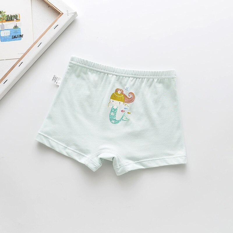 5 sztuk/partia dziewczyny bawełniane bokserki majtki dziewczyny majtki dziewczyny bokserki majtki dziecięce dzieci bielizna dla 2-14 lat GU230
