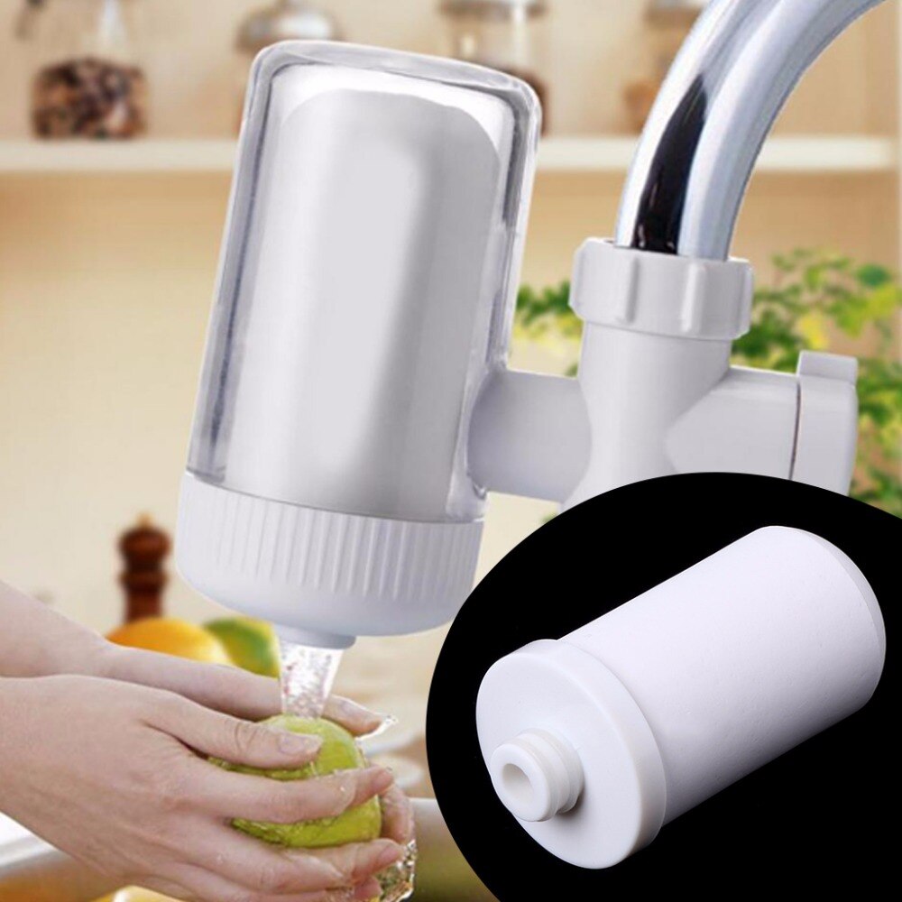Faucet Mount Water Filter System Replacement Purifier Cartridge Home Kitchen