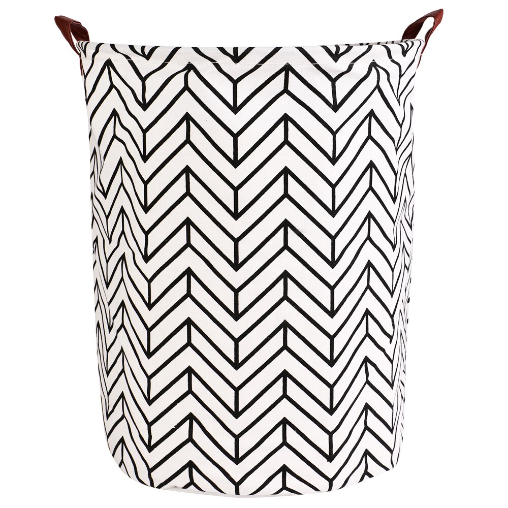 Cartoon Storage Barrel Standing Toys Folding Laundry Basket Clothing Storage Bucket Laundry Organizer Holder Pouch Household