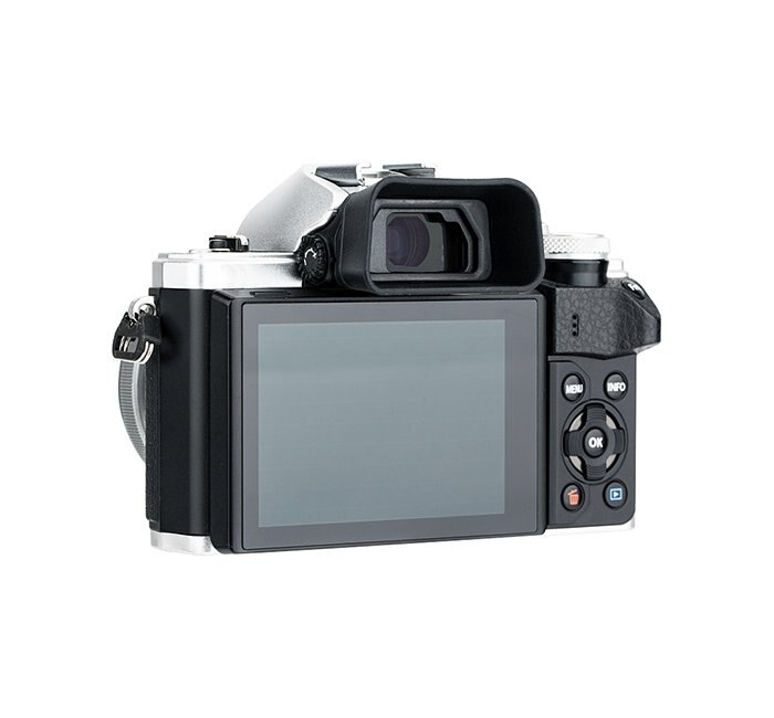 Miękki silikonowy długi aparat Eyecup oko Puchar wizjer dla Olimpiada OM-D E-M10 znak III E-M5 znak III E-M10 znak II E-M5 znak II