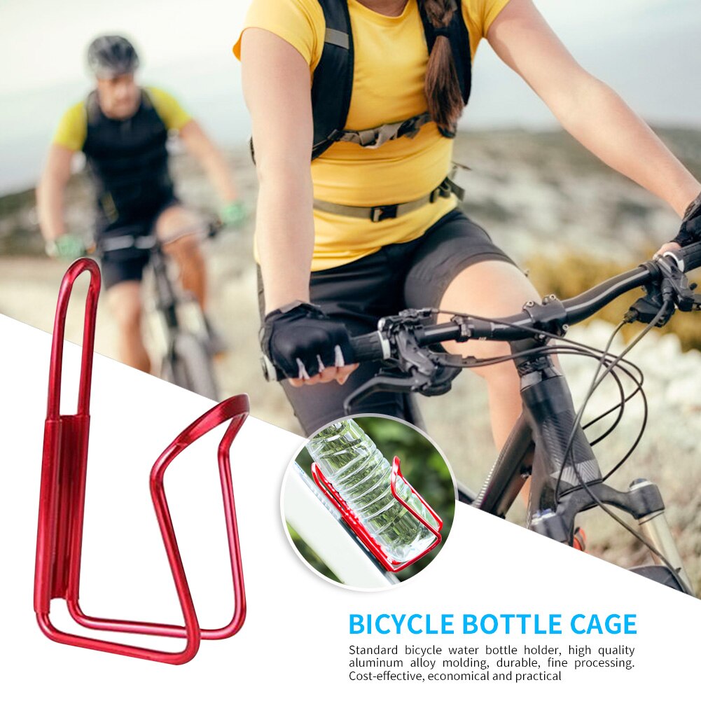 Bicicleta garrafa de água titular liga mountain bike garrafa gaiola suporte suporte copo de água rack ciclismo acessórios da bicicleta