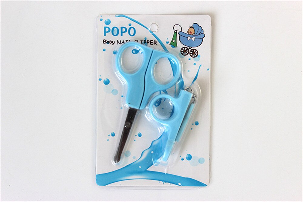 Tesouras do prego do bebê tesoura bebê 2 conjuntos de segurança cortador de unhas prego clippers c-1: 2