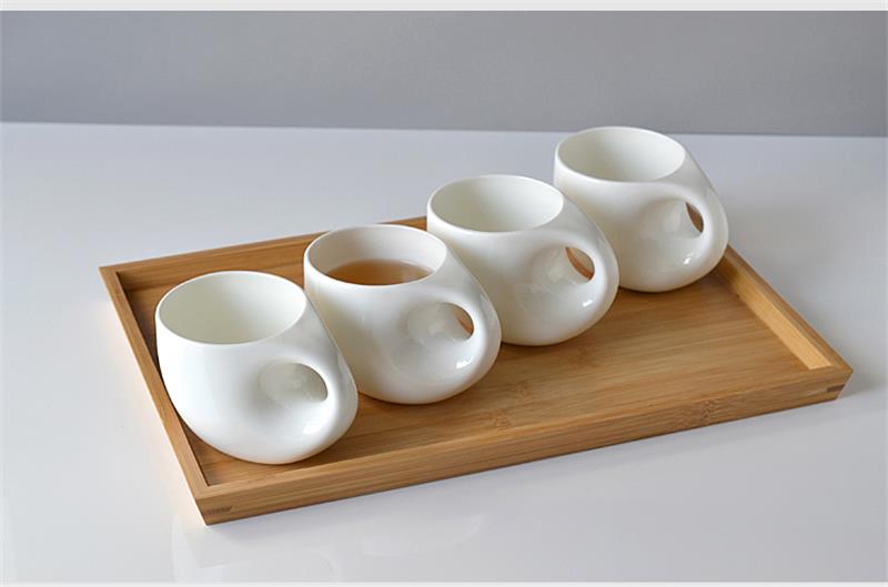 Taza de café nespresso creativa de china, Taza de cerámica para cerveza, 240ML, de gota de agua,