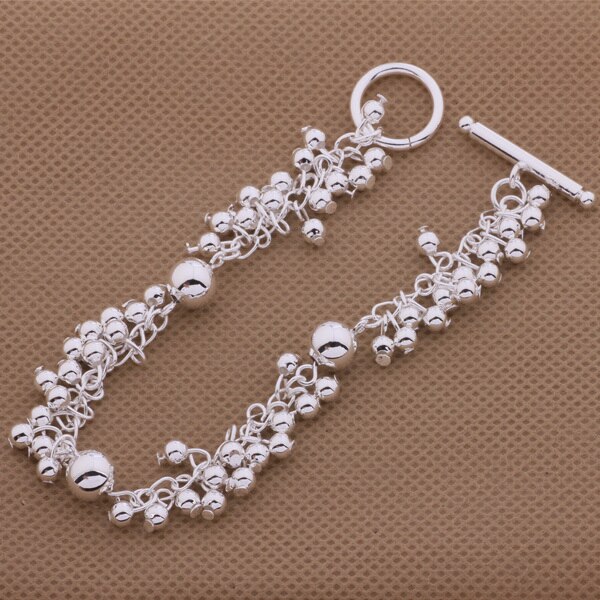 Hurtownia wysokiej jakości modna biżuteria posrebrzana bransoletki WB-039