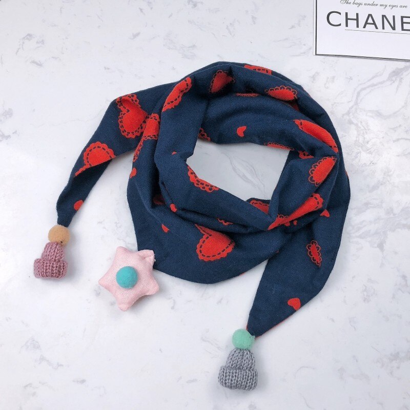 Mode Baby Sjaal Meisjes Driehoek Bib Sjaals Herfst Winter Jongens Sjaal Katoen Kinderen Halsbanden Warm Kids Halsdoek