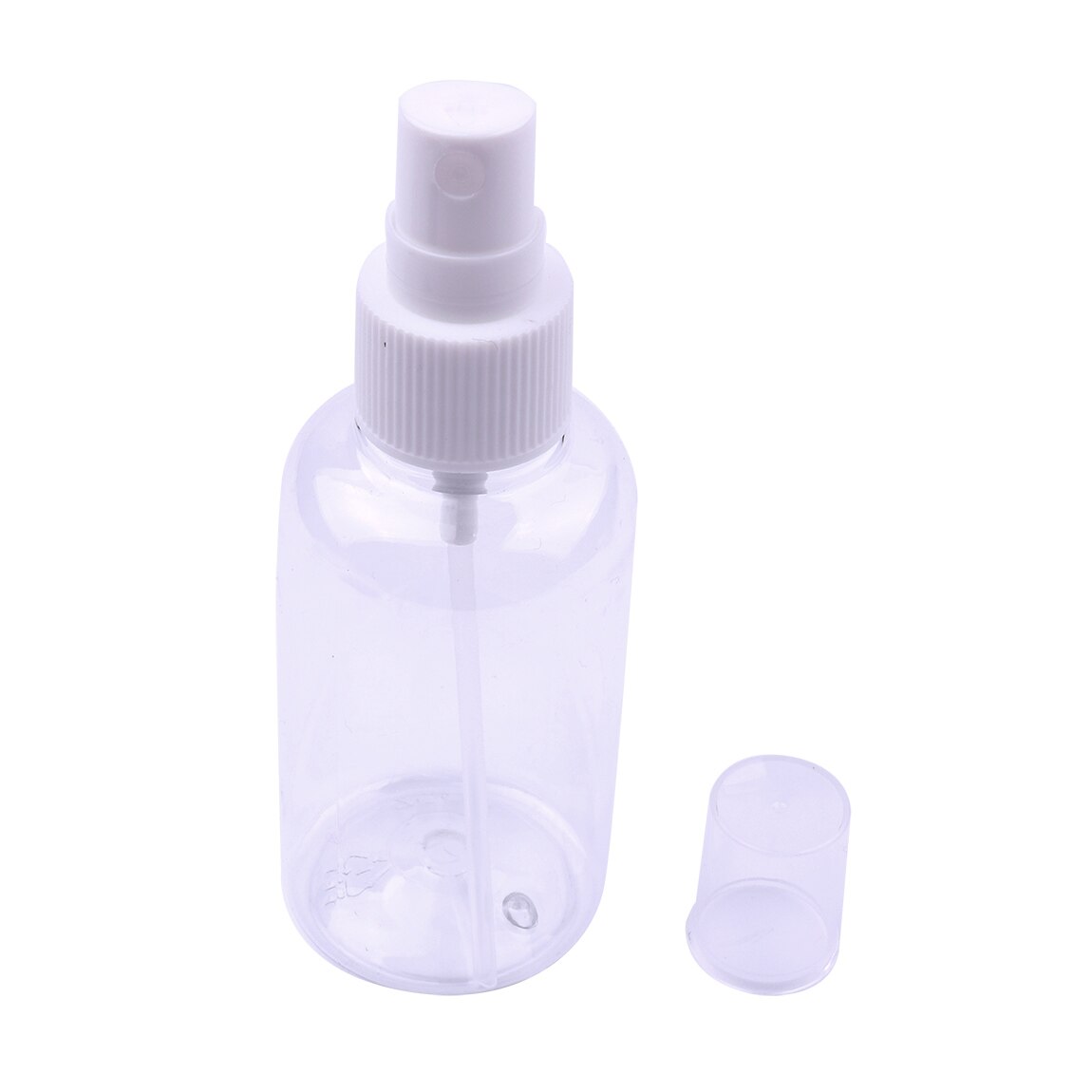 2 stk 75ml tomme små sprayflaske flasker gennemsigtig plast parfume forstøver