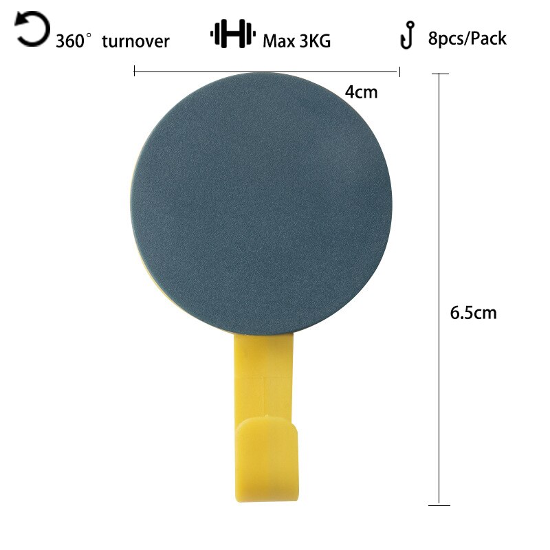 8 kpl/pakkaus pyyhetakki avainliimakoukut kodin sekatuotteiden pidiketelineet ripustuskoukut seinäsäilytyskoukut keittiön kylpyhuoneen seinään