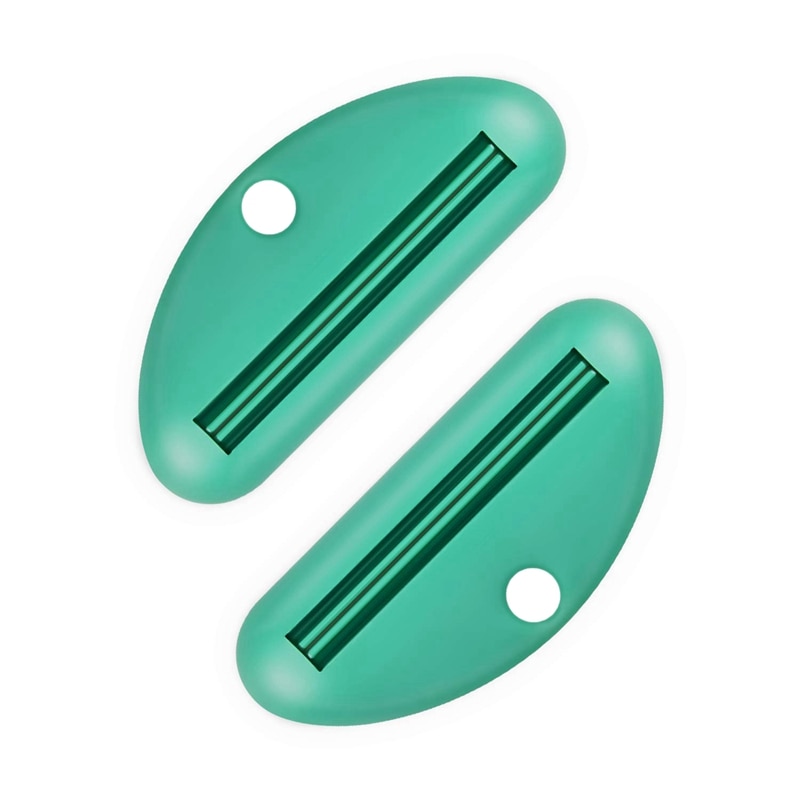 Tandpasta Tube Squeezer, 2-Pack Multipurpose Tandpasta Dispenser Squeezer Voor Badkamer (Groen)