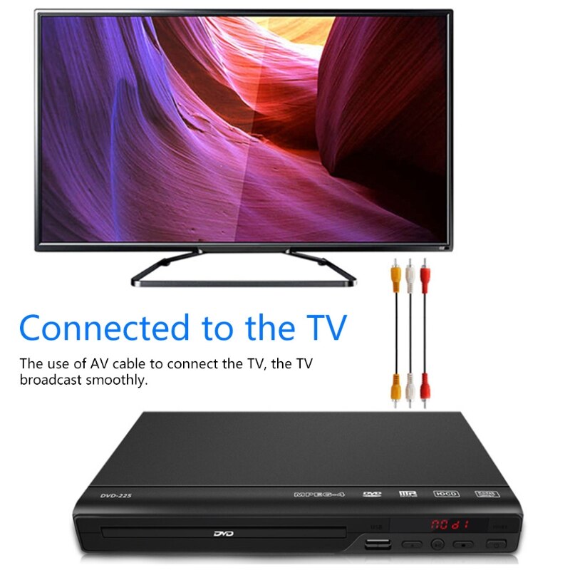 DVD Player Upscaling 1080p H DMI USB Direct Recording and Playback Dolby Digital with Remote Free H DMI Cable