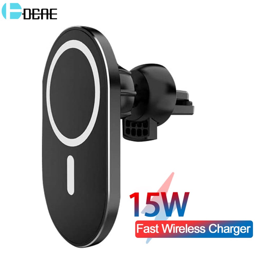 Magnetische 15W Draadloze Autolader Stand Mount Voor Iphone 12 Pro Max Mini Magneet Pd Air Vent Mount Qi snel Opladen Telefoon Houder