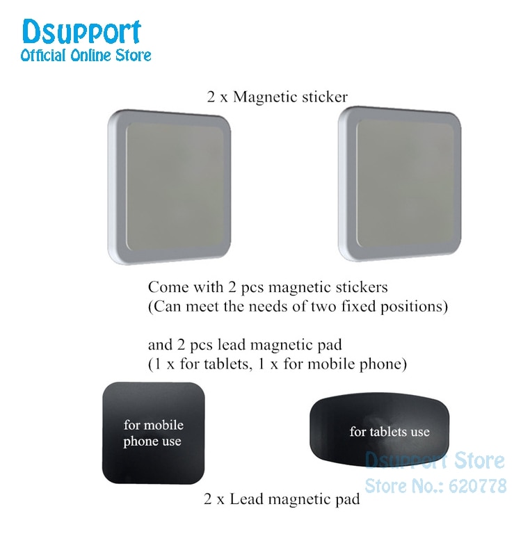 Wall Mount Tablet Magnetic Stand Mobile Phone Universal Holder Magnet Adsorption Principle Support All Tablets for iPad Pro Air