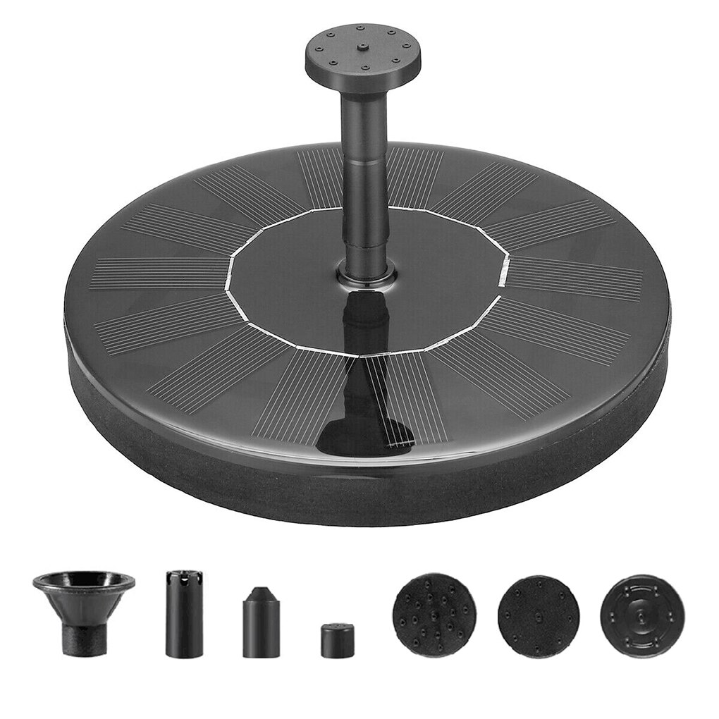 Mini Solar Water Fountain Pool Pond Waterfall Fountain Garden Decoration Outdoor Bird Bath Solar Powered Fountain Floating Water: Default Title