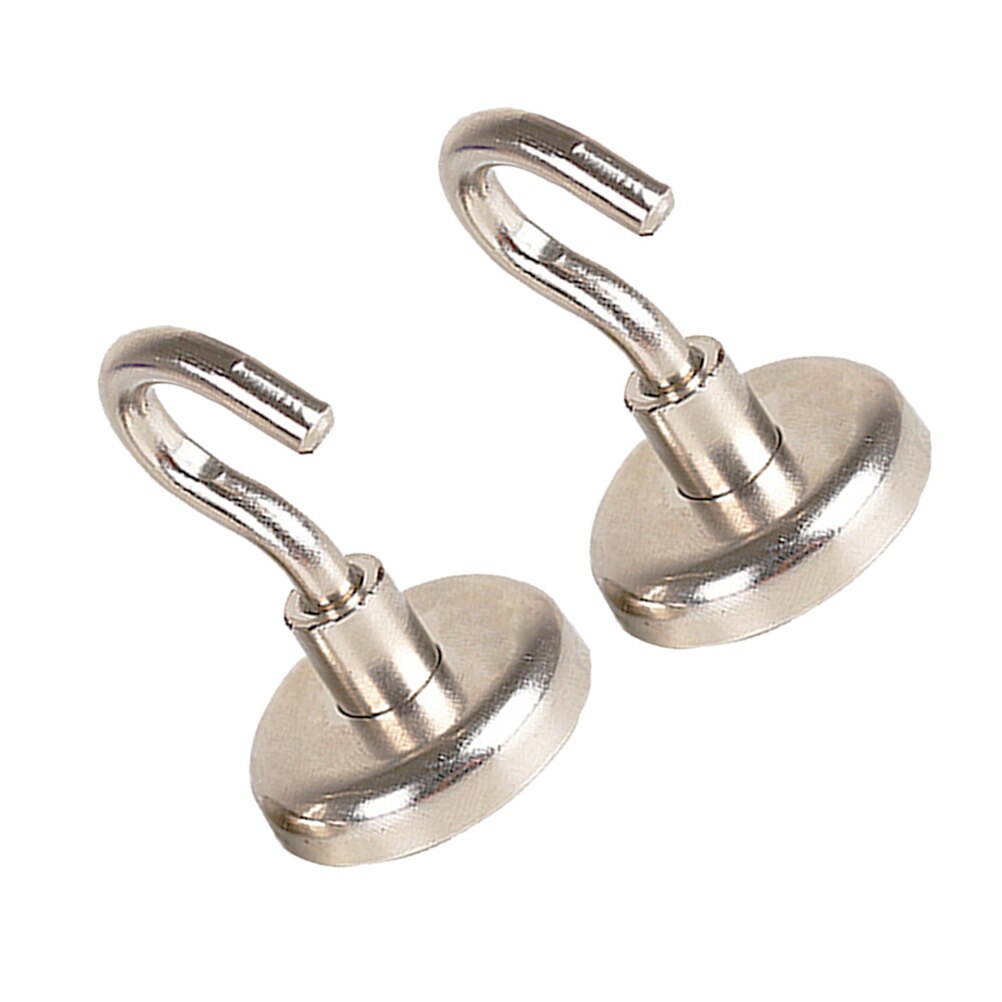 10 stuks magnetische haken neodymium sterke magneethaken sleutel jas beker hanger voor keuken kantoor garage thuis
