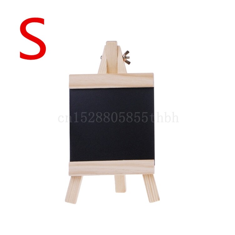 Desktop besked tavle staffel tavle børn træ skrivebrætter sammenklappelige: Grøn