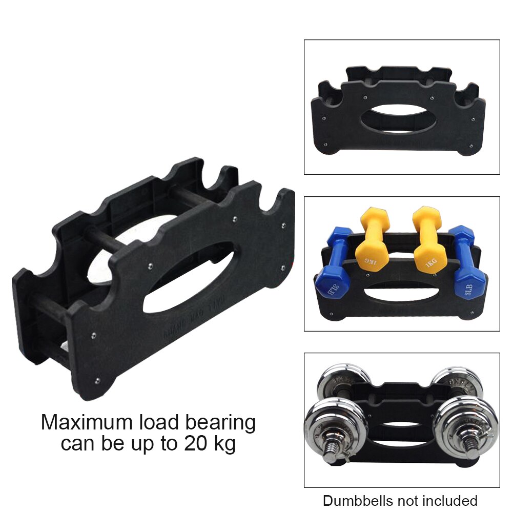 Muscle Durable Exercise Loss Weight Dumbbells Rack Indoor Outdoor Practical Body Shaping PP Workout Home Gym Strength Training