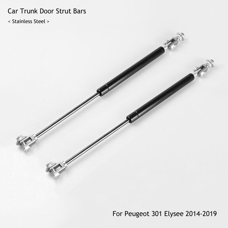 Support de coffre de porte arrière, pour Peugeot 301 Elysee – , barre de levage hydraulique, barres de support de choc à ressort, accessoires