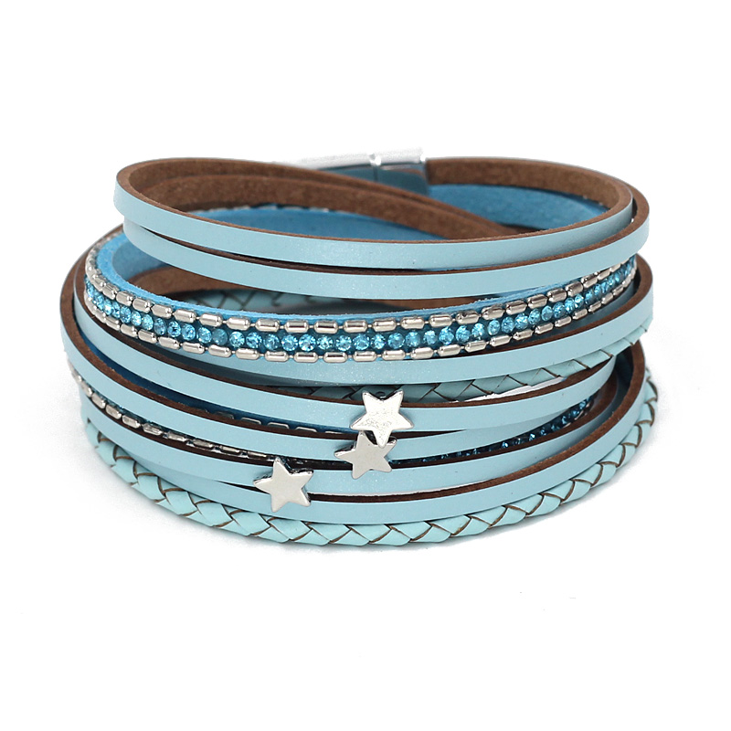 VONNOR frauen Armbänder Boho Schmuck Natürliche Perle mehrschichtig Leder 2 Kreis wickeln Armbinde: B9002d