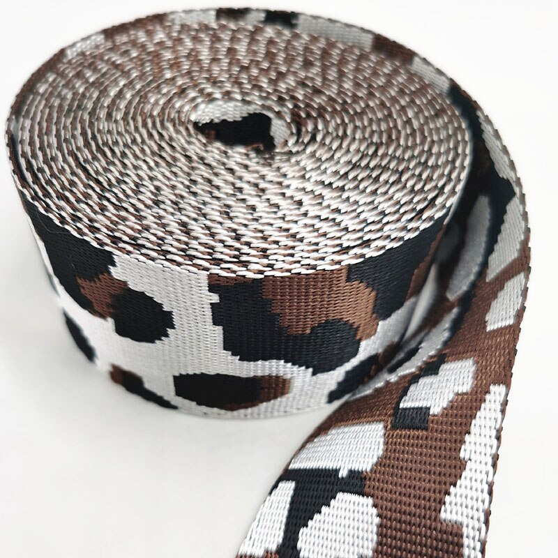 2Meters 50mm 1.5mm Thick Polyester/Nylon Webbings DIY Sewing Jacquard Webbing Strap For Bag Ribbons Clothes Hat Decorative Tapes: 06