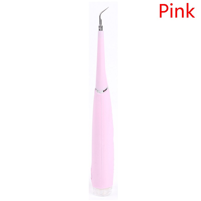 Teeth Whitening Oral Electric Ultrasonic Dental Scaler Sonic Tooth Calculus Remover Teeth Cleaner Stains Tartar Removal Tool: 2