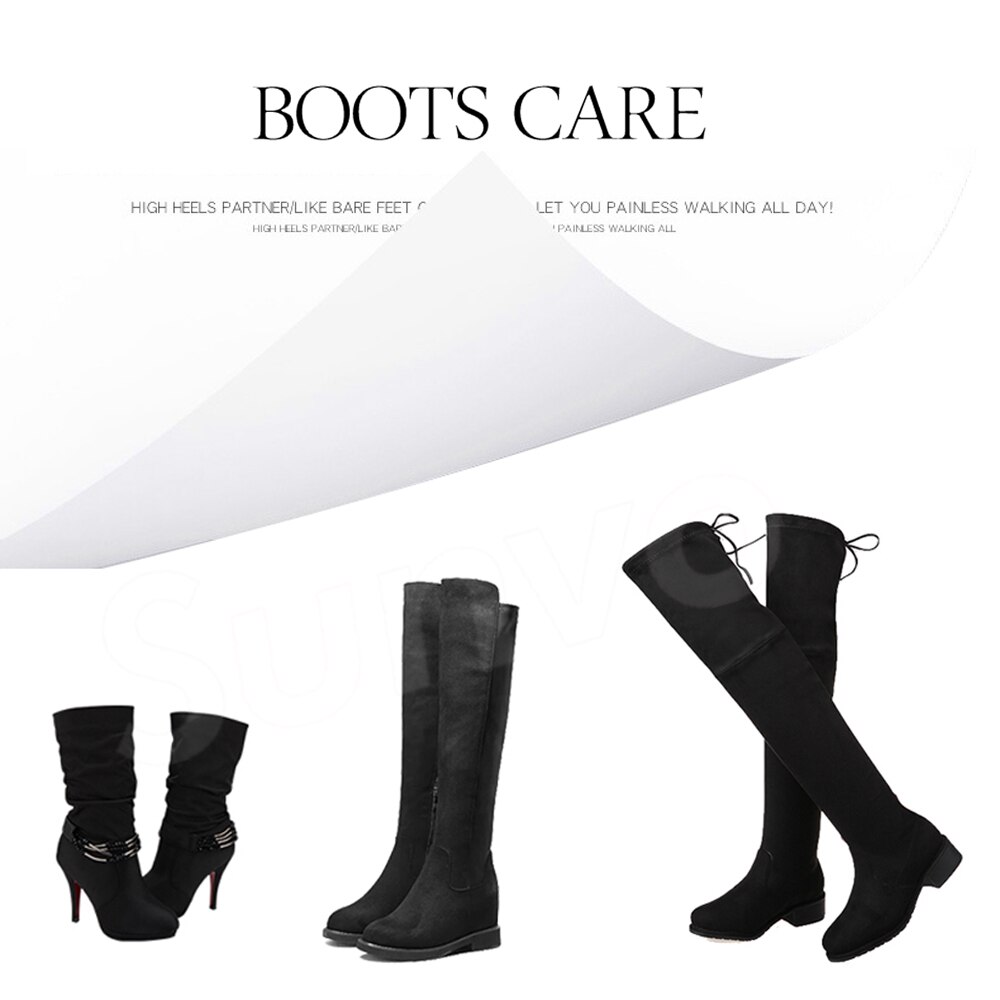 Sunvo Donne Lacci delle scarpe per Stivali Cinghia Della Cinghia in Possesso di Lacci Delle Scarpe di Avvio Sciolto Invisibile anti Caduta Elastico Regolabile Accessori per Scarpe