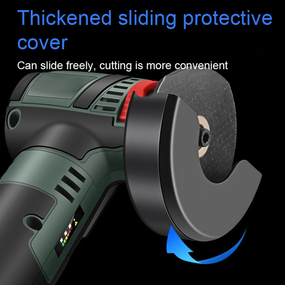 19500/min Cordless Electric Ceramic Tile Cleaning Machine Angle Grinding Machine Brushless Copper Motor Cutting Grinding Machine