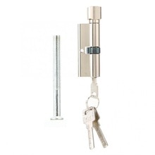 Deurslot 70mm Aluminium Legering Beveiliging Thuis Deurslot Cilinder met 3 Sleutels cerradura puerta