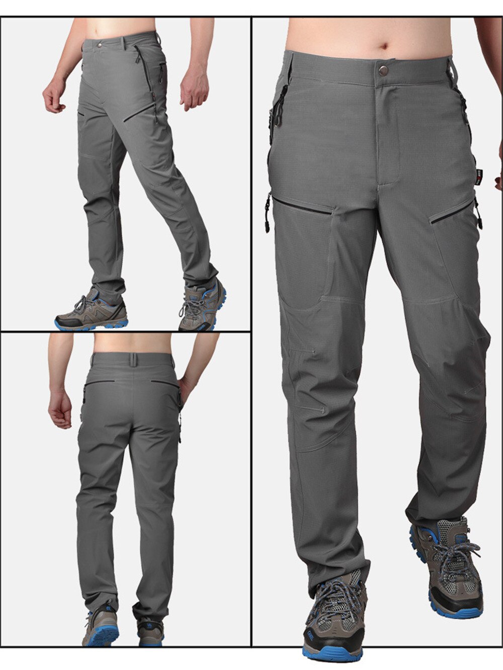 Pantalon de pêche à la mouche respirant imperméable à séchage rapide hommes été automne extérieur ultra-mince escalade pantalon de pêche pour Fisher