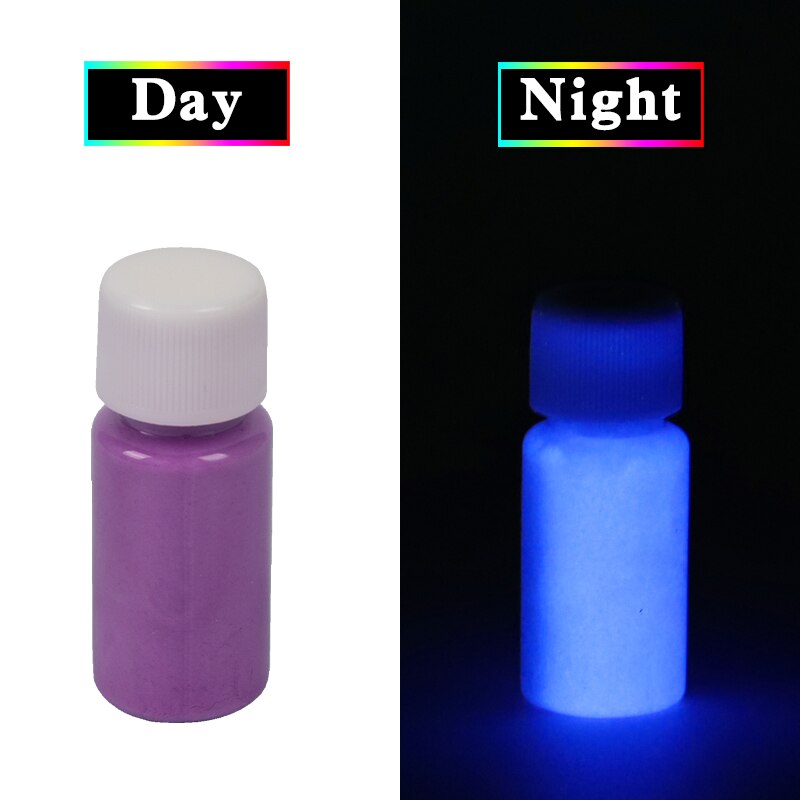 Lichtgevende Verf Glow In The Dark Fluorescerende Verf Voor Party Nail Decoratie Art Supplies Paars Fosfor Verf 20G Acryl verf