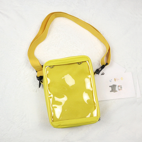 Mini Messenger Bags Telefoon Case Voor Vrouwen Persoonlijkheid Straat Handtas Kleine Ita Tas Zwart Wit Schouder Portemonnee Voor Telefoon h807: yellow