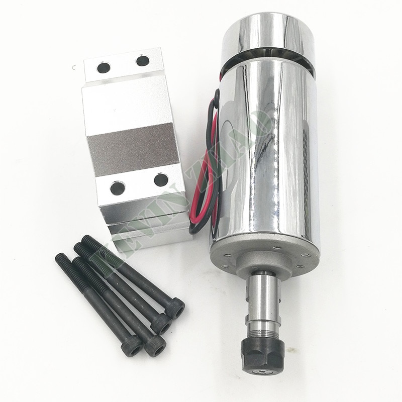 52mm cnc spindle 300w ER11 chuck DC 12-48v 300W Spindle motor cnc for Engraving Machine + clamp ER11 3.175MM for PCB Engraving