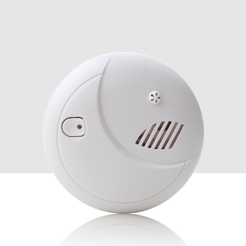 Independent Fire Temperature Smoke Alarm Indoor Home Temperature Sensor Wireless Fire Alarm Detector, Battery Operated