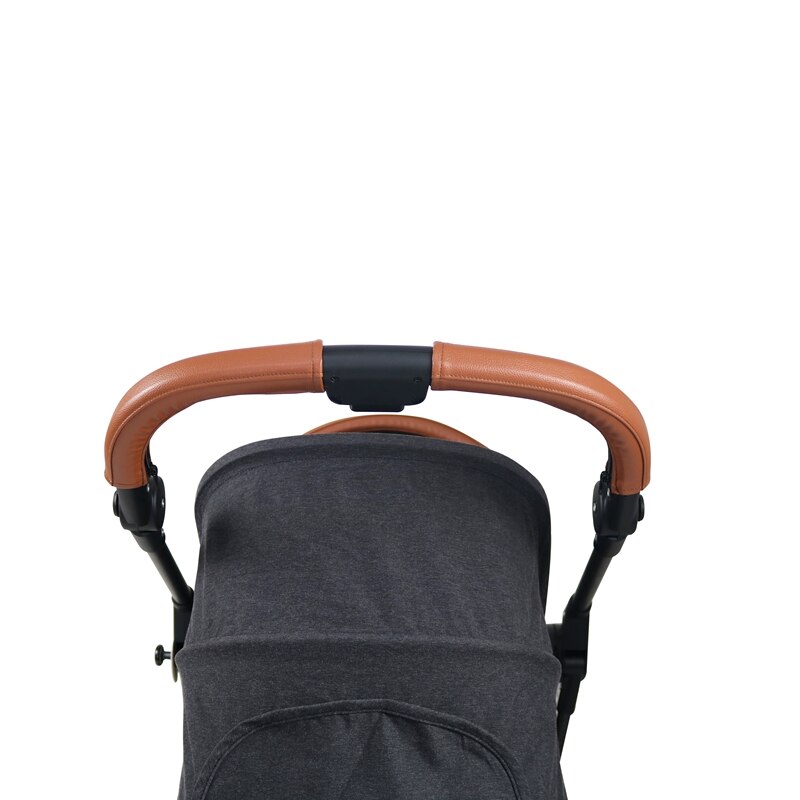 Housse de poignées en cuir pour Cybex Eezy S Twist 2 / Eezy S Twist + 2 housse de poussette, housses d&#39;accoudoir, accessoires de poussettes