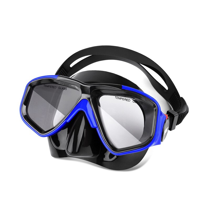 Diving Mask Adults Scuba Mask Underwater Snorkel Set Anti Fog Snorkeling Goggles Swimming Mask Glass Men Women Diving Goggles: color 08