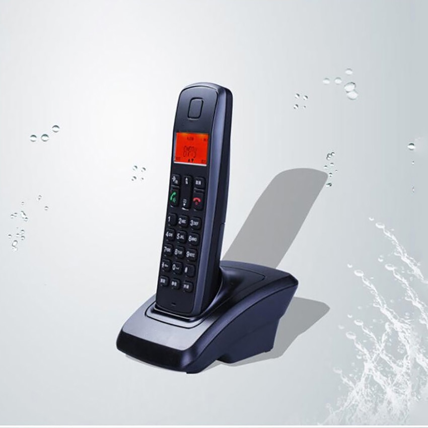 Expandable Cordless Phone with Caller ID/Call Waiting, Keypad Lock, Hands-free Speaker, 1 Cordless Handset, Multiple Languages