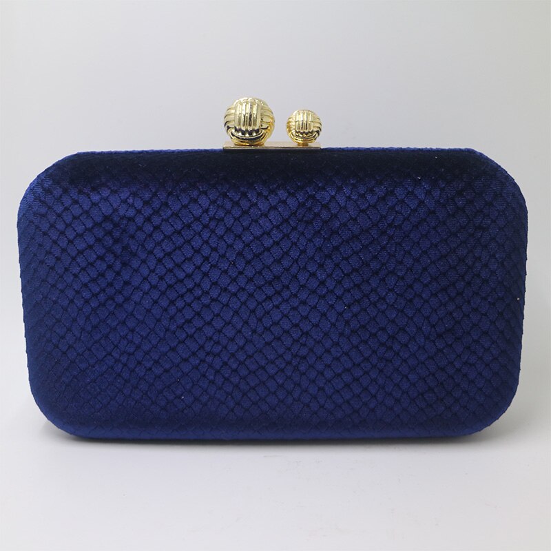 Royal Nightingales red and blue hard box evening bags and evening clutch handbags for: Navy as photo