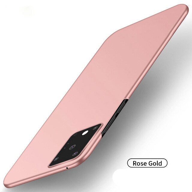 Abdeckung Für Samsung Galaxis S20 fallen Ultra Dünne PC Rügestochen Harte Rückseitige Telefon fallen Für Samsung Galaxis S20 Abdeckung Samsung s20 Telefon Muscheln: S20 Plus / RoseGold