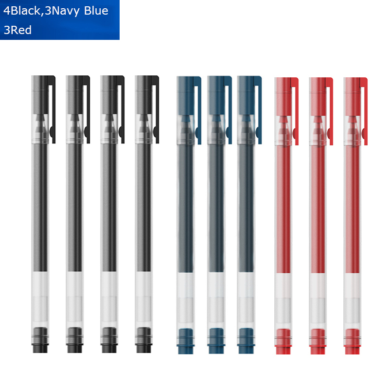 Beifa 10pc/5pc Gel Pens Set Super Durable High capacity Sign Pen Pучка 1800M Writing boligrafo School Office Stationery Supplies
