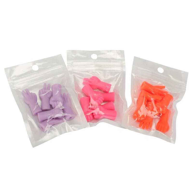 6 Pcs Breinaalden Point Beschermers Naald Tip Stopper Voor DIY Weave Breien En Naaien & Naaien Gereedschap Accessoires