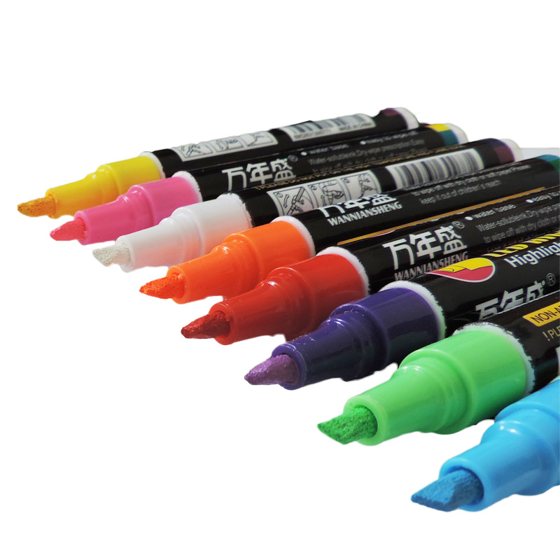 1Pc Bee Markeerstift Set 8 Kleuren Bee Koningin Markering Kleurrijke Markeerstift Bijen en Bijenteelt Imker Gereedschap