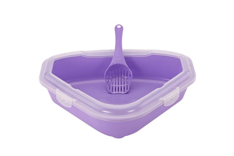 Wc Ondersteek Kattenbak Hond Lade Wc Supply Teddy Anti-Splash Hond Toilette Puppy Indoor Plastic zandbak Kat: 4