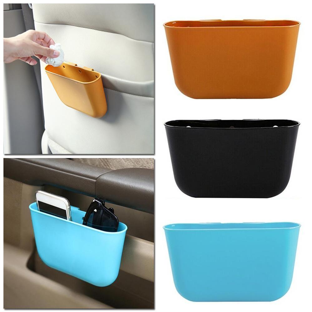 Multifunction Portable Mini Vehicle Auto Car Garbage Dust Case Holder Waterproof Box Bin Trash Rubbish Can Storage